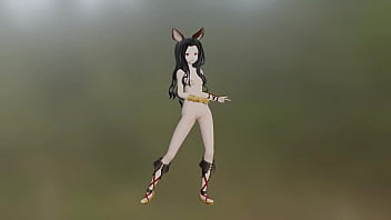 Preview 4 of Xxx Bf Assam - GBF Scathacha Hentai Nude Pokedance Song NSFW MMD 3D Black Hair
