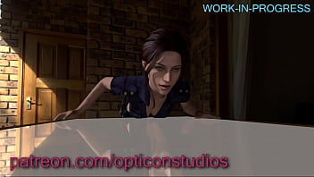 Preview 2 of Cartoons Sakuragi Sex Photos - 3D Claire Redfield from Resident Evil being Fucked HARD against a table Futa WIP (plz read comment) - by OpticonStudios