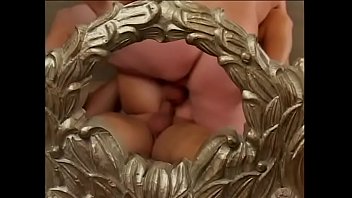 Preview 4 of A25ja - Blonde MILF beauty Nicoletta sucks two dudes off at once