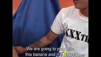 Preview 1 of Mitysrvky - Big dick latino twink anallizes his blindfolded friend