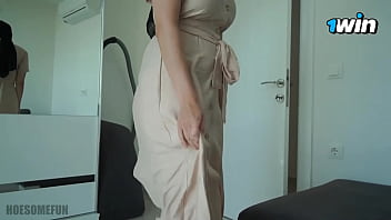 Preview 1 of Amateur Lesbien Massage - Horny Middle Eastern Wife in Hijab Got Anal Fucked by Husband&#039_s Friend
