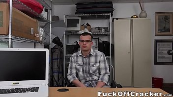 Preview 1 of Show Coock To Tamil Aunty - Nerd homo with glasses pleasures monster black cock for cash