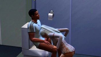Preview 3 of Downlod Xnx Vidio - Boquete no banheiro - The Sims 4