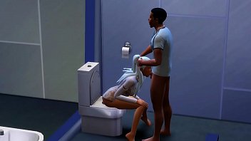 Preview 1 of Downlod Xnx Vidio - Boquete no banheiro - The Sims 4
