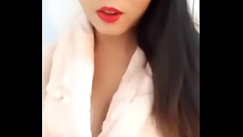Preview 1 of Webcam Was On While We Fucked - Big Tits Chinese Girl Teasing Boobs