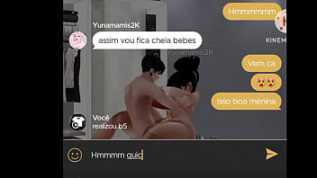 Preview 2 of Xxx Two Video - FODENDO MINHA PRIMA NO IMVU MOBILE