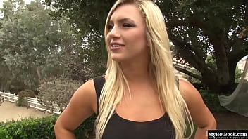 Preview 2 of Xxxxxx 100 - Beautiful blonde receives doggystyle sex