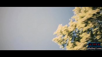 Preview 1 of Xxx Very Saxy - Outdoor public sex with a hot brunette on the road trip