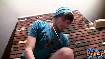 Preview 1 of Juan Fuck His Mom - Bearded straight guy strokes oiled up dick until jizz flies