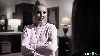 Preview 2 of Gjilan Sex - Religious stepmom orders boyfriend to fuck her lesbian stepdaughter
