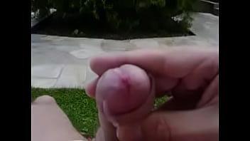 Preview 2 of Dildo Joi Pov - me wanking in the garden