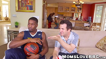 Preview 3 of Man Vs Woman Discovery - Big breasted MILF smashed by black basketball players