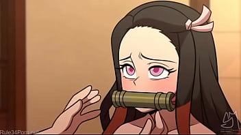 Preview 3 of Diary Of Nanny - Anal Slayer- Nezuko espia Mitsuri