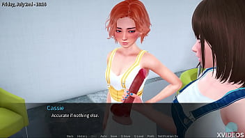 Preview 3 of Girls Spreading Ans Pissing - STORMSIDE #53 &bull_ Horny babes checking out new dildos