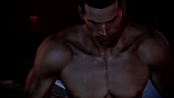 Preview 4 of Yong And Moty Boobz Xxx - Shepard and Kaidan Sex Scene - ME 3 Remastered