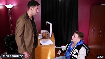 Preview 2 of Zogqvrlaq - Men.com - (Ethan Chase,  Mick Stallone) - Breakfast Cub A Gay Xxx Parody Part 3 - Drill My Hole - Trailer preview