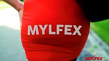 Preview 1 of Laura Russian Spon1 - Mylfex - Glamorous Milf Confronts his Boss at His Home