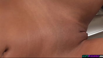 Preview 4 of Tomaru Sayaka - MILF masseuse stroking cock before bj
