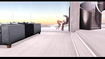 Preview 2 of Sis Bro Nude - Hot Wife Gives Herself to Her Black Neighbor and His Friends