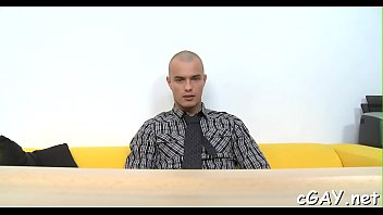 Preview 1 of Cute Teen Raped Gangbang - Young dude gets a lusty anal drubbing from sexy gay hunk