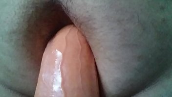 Preview 1 of Spanking Chubby Otk - Big dildo ass