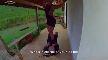 Preview 4 of Uc Brazwer - Shoes trampling with pony play