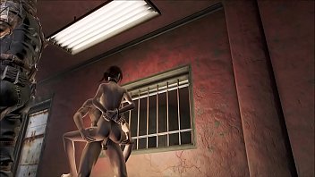 Preview 3 of Fingering With Boss - Fallout 4 Diamond police sex