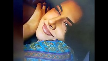 Preview 1 of Masturbation Young Gorl - My cumshot tribute to busty Vidya Balan