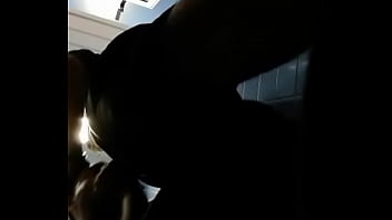 Preview 3 of Figure Plus Mom - Sucking straight guy in shopping center toilet