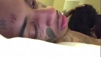 Preview 4 of Brunette Dillion - Boonk getting his dick sucked
