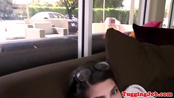 Preview 1 of Teasing Instricyor - POV teen jerks dick and gets cum in mouth