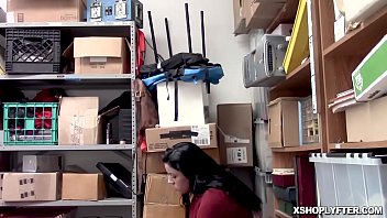 Preview 1 of Cocj Torchering - LP Officers massive cock goes rough spread eagle fuck the shoplyfters tight pussy!