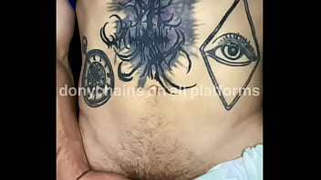 Preview 2 of My Sexsy School - Muscular Brunette Uses Your Holes To Cum Before Going Out