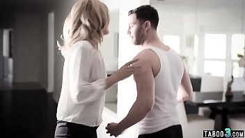 Preview 2 of Brazzers Peta - Bisexual stepmom fucked by stepson and licked his gf