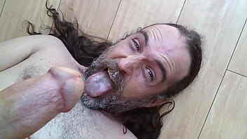 Preview 4 of Big Booty Blonde Aas - Gringo stroking cock shooting hot cum on lips in mouth down throat dirty sluty american whore xxx