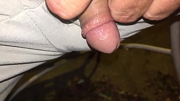 Preview 2 of Family Tank - Tiny dick pissing outside