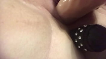 Preview 3 of Free Justgoo - Bored Slut Wife fucks ass and pussy with toys