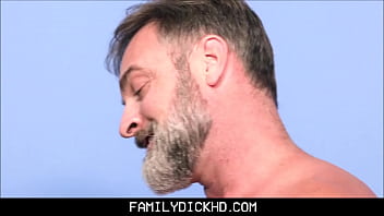 Preview 4 of Fast Time Garls Xxx - Bear Step Dad Walks In On His Twink Step Son Fucking A Twink Latino Foreign Exchange Student And Joins In - Kristofer Weston,  Ariano