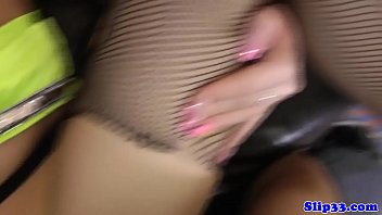 Preview 3 of Actress Angelina Jolly - Dicksucking teen gets pov banged by old man