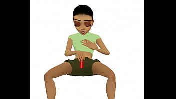 Preview 1 of Indian Gils 16 Year - Dildo animated imvu