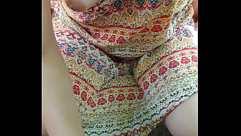 Preview 3 of Russian Job Groping - En el patio antes de