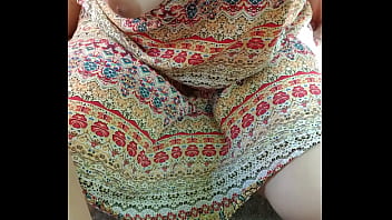 Preview 4 of Russian Job Groping - En el patio antes de