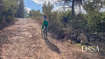 Preview 1 of Baezzerss Famili - Bike ride in the middle of the forest ends very well