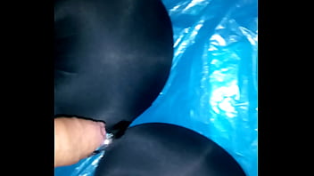 Preview 2 of Aunty Boobs Pressed - cum bra
