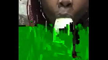 Preview 1 of Mnibus Suck - Teen Deepthroat banana in Condom
