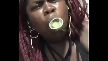 Preview 4 of Mnibus Suck - Teen Deepthroat banana in Condom