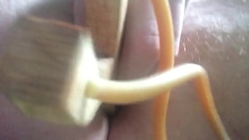 Preview 1 of Massas And Sex - Cd taking a slingshot in the ass