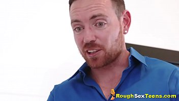 Preview 2 of Ass Blonde Pics - Teen Caught Wanking And Punish Fucked By Stepdaddy