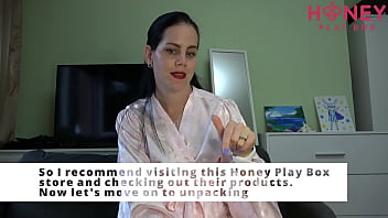 Preview 1 of Big Moom Fucked - Unpacks and tests the Empress vibrator from Honey Play Box