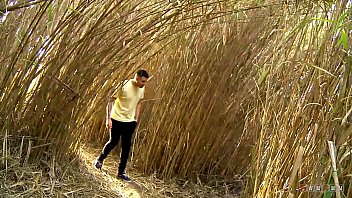 Preview 1 of Vites Student - Adventurous Minx Finds a Hard Cock to Play with Outdoors
